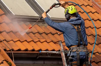 Démoussage et hydrofuge de toiture à Dirac